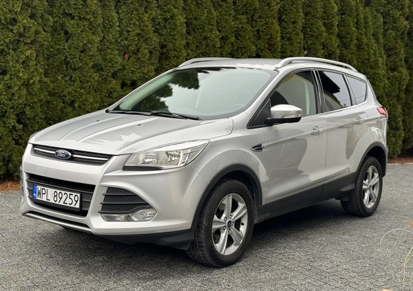 Ford Kuga cena 43500 przebieg: 219000, rok produkcji 2013 z Płock małe 631